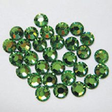 Jolees Jewels Hot Fix Crystals, Peridot, 4mm