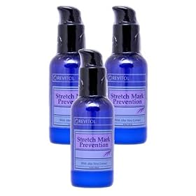 Revitol Stretch Mark Cream (Three - 4 oz pump bottles)
