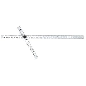 Johnson Level and Tool ADS48 Adjust-A-Square 48-Inch Aluminum Drywall Square by 