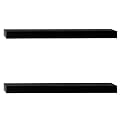 Wall Ledge - Set of 2 (Black)