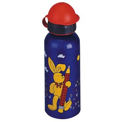 Coppenrath 6242 - Sigg-Flasche Felix in der Schule, blau (0,4 l)