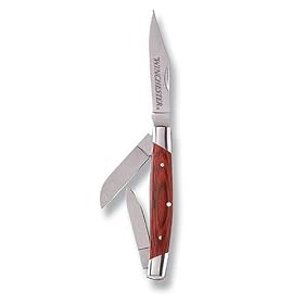 Winchester 22-01331  3 Blade Large Wood Stockman