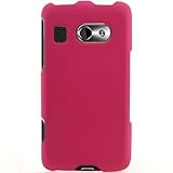 Hard Snap-on Shield PINK Rubberized Faceplate Cover Sleeve Case for HTC T87 ....