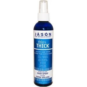 Jason Natural Cosmetics - Thin To Thick Body Building Hair Spray, 8 fl oz spray