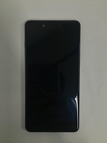 LCD Touch Digitizer Display Screen Assembly Replacement with Middle Metal Frame for Oneplus X E1001 (Black)