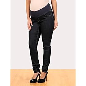 Motherhood Maternity: Under Belly Super Stretch Slim Leg Maternity Jeans