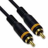 Cables To Go Velocity - Video cable - composite video - RCA (M) - RCA (M) - 35 ft - shielded - blue