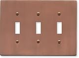 MODERN Antique Copper Switchplates Outlet Covers, Rocker, GFCI