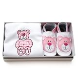 Inch Blue Gift Set - Teddy Bear Pink (0-6 months)