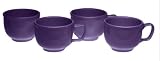 Fiesta Plum 149 18-Ounce Jumbo Cups, Set of 4