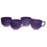 Fiesta Plum 149 18-Ounce Jumbo Cups, Set of 4 by Fiesta