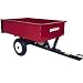 Agri-Fab 10 Cu. Ft. Heavy Hauler Trailer Lawn Cart has 750-Lb. Capacity