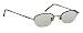 I-Optix Semi-Rimless Metal Computer Reader, Matte Gun Metal, +1.25