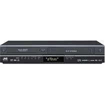 JVC DRMV100B 1080p Upconverting DVD Recorder VCR Combo with Built-in Tuner
