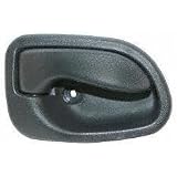 95-99 HYUNDAI ACCENT FRONT DOOR HANDLE RH (PASSENGER SIDE), Black, Inside, (=Rear)... by Parts Train