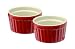 Typhoon Ramekin Set Of 2 Red