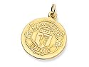 9ct Gold Manchester United Crest Pendant
