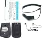 Motorola RAZR V3 Kit 4: Lithium Battery, Car Charger, Leather Case, & Handsfree