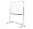 Reversible Mobile Free Standing Magnetic Dry Erase Board Whiteboard 4' x 6' / Magnetic White Markerboard surface on both sides 48