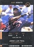 Jorge Toca, New York Mets Autographed Card
