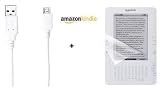 USB Micro Adapter For The Amazon Kindle DX + Specific Screen Protectors For the Amazon Kindle DX