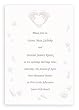 Dolphin Wedding Invitation Kissing Dolphins (50 Pack)