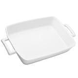 HIC Porcelain 10 x 7 x 2.5 Inch Lasagna Pan