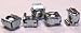 25 PC LOT 10-32 Rack Mounting Cage Nuts / Steel / Zinc / 25 Pc. Carton