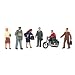 Bachmann Trains City People with Motorcycle