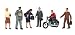 Bachmann Trains City People with Motorcycle