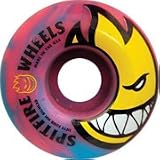 Spitfire Bighead Swirls 54mm Skateboard Wheels Pink/Blue (Set Of 4)