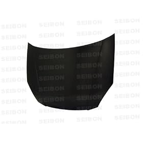 SEIBON 05-06 Kia Rio 4/5D Carbon Fiber Hood OEM