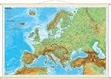 Europa physisch - Stiefel Eurocart
