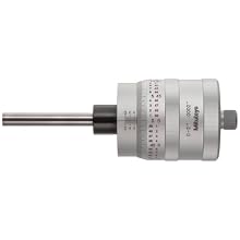 Mitutoyo 197-201 Micrometer Head, Non-Rotating Spindle, Large Thimble, 0-2" Range, 0.0002" Graduation, +/-0.0002" Accuracy, Plain Thimble