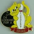 Purrfect Game Lapel Pin