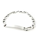Identity bracelet silver 