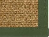 Amalfi 100% Sisal Area Rug Carpet - Green - 9 Sizes Available
