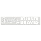 ATLANTA BRAVES *REMOVABLE, REUSEABLE* WINDOW CLING