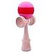 Kendama Rubberized Pink & Red Matte And Extra String