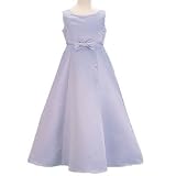 LITO Kids PERIWINKLE Wedding Flower Girl Dress 4-12