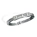 Men's Stainless Steel Spring Center Bracelet