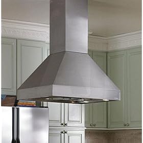 Vent-A-Hood Euroline Pro Series EPIH18236SS Island Range Hoods with 600 CFM Inline Blower... by 