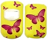Purple Butterfly - Motorola V262 Faceplate Cell Phone Cover