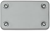 Smoke Tuf-Shield Motorcycle License Plate Cover