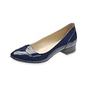 Evita Shoes Damen Slipper, blau