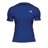 Men's Under Armour HeatGear Loose Full T-Shirt - Royal Blue