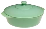 Fire-King Jade-ite 2-Quart Covered Casserole