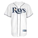 Evan Longoria #3 Rays Youth Home Jersey (M(10-12))