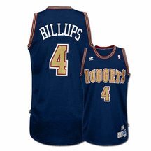 Denver Nuggets Chauncey Billups Throwback Navy Adidas Swingman Jersey (XL)