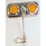 Sunlite Bicycle Rectangular Chrome Plated Mirror